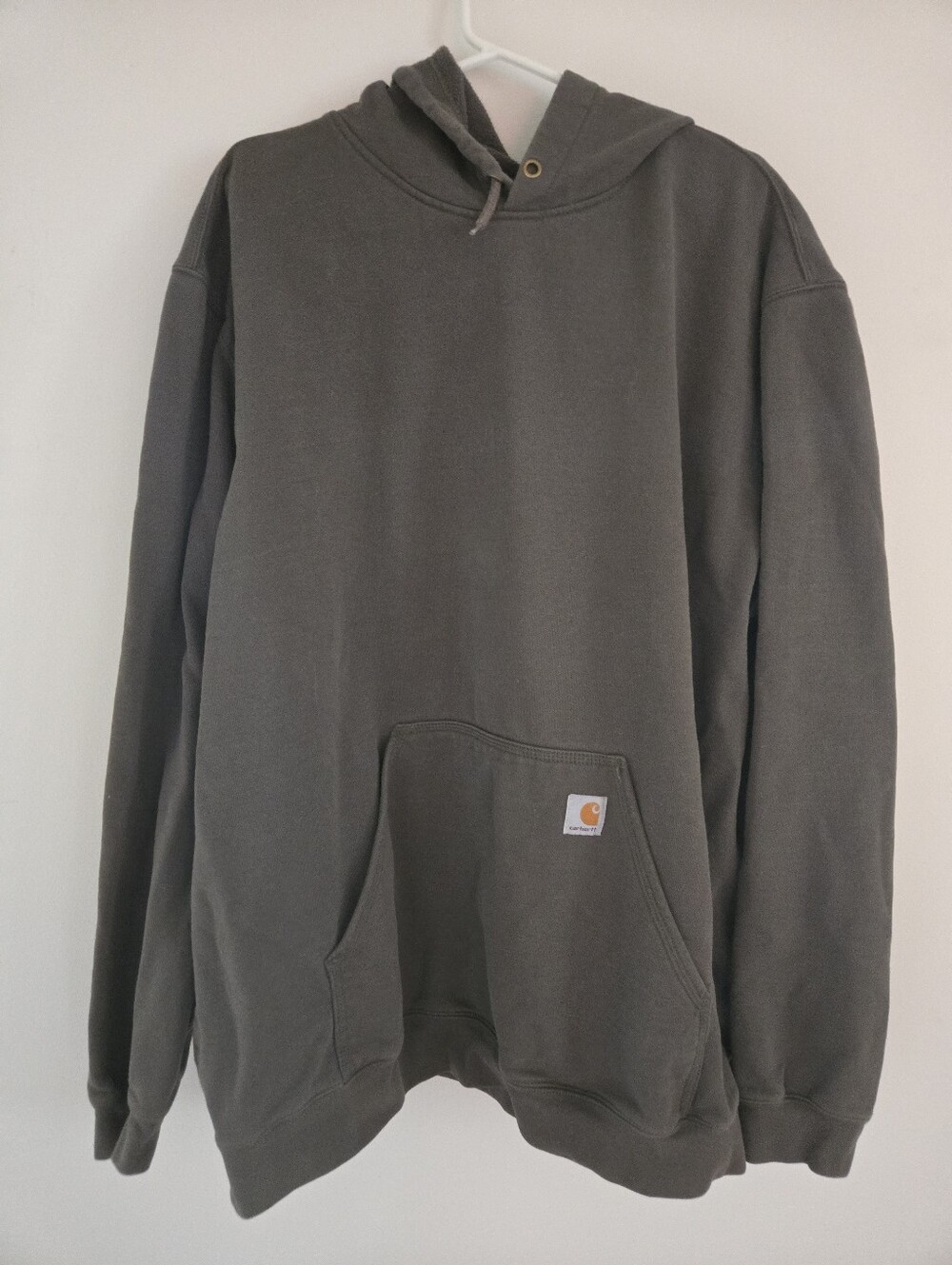 Carhartt Loose Fit Heavyweight Hoodie Olive Grey 2XL Tall